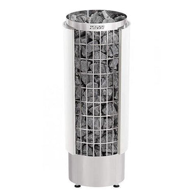 Harvia Cilindro Half Series 8kW Stainless Steel Sauna Heater at 240V 1PH