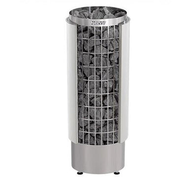 Harvia Cilindro Half Series 9kW Stainless Steel Sauna Heater at 240V 1PH