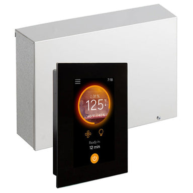 Controls the sauna heater, lighting, and ventilation