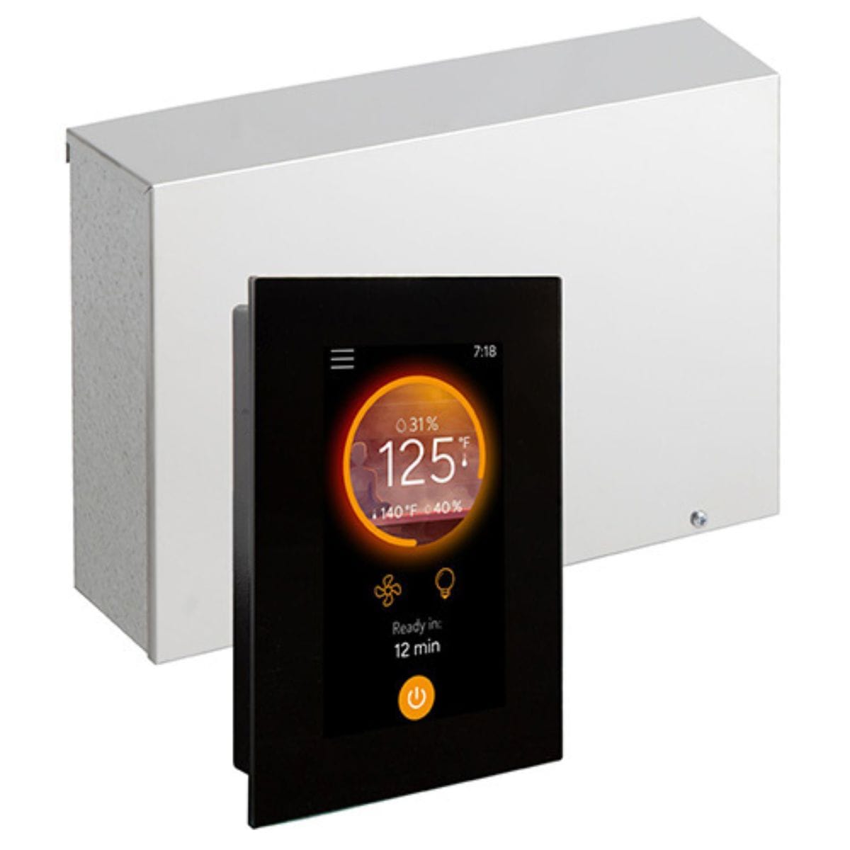 Surface of flush-mounted installation