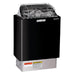 The Harvia KIP 6kW Sauna Heater has a dual-wall construction that allows the exterior to remain cool to the touch and heats up fast