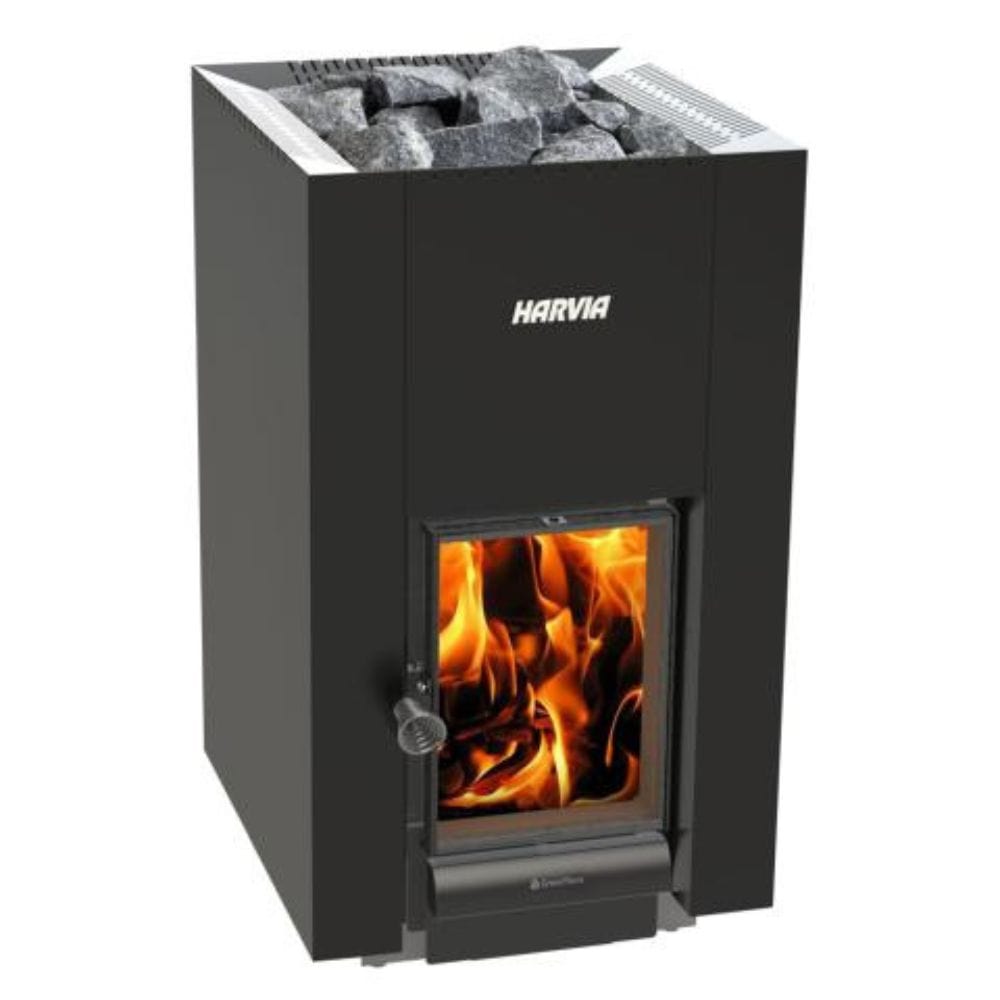 Harvia GreenFlame Series 15.7kW Wood Sauna Stove