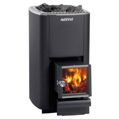 Harvia M3 Series 16.5kW Wood Sauna Stove w/ Exterior Feed