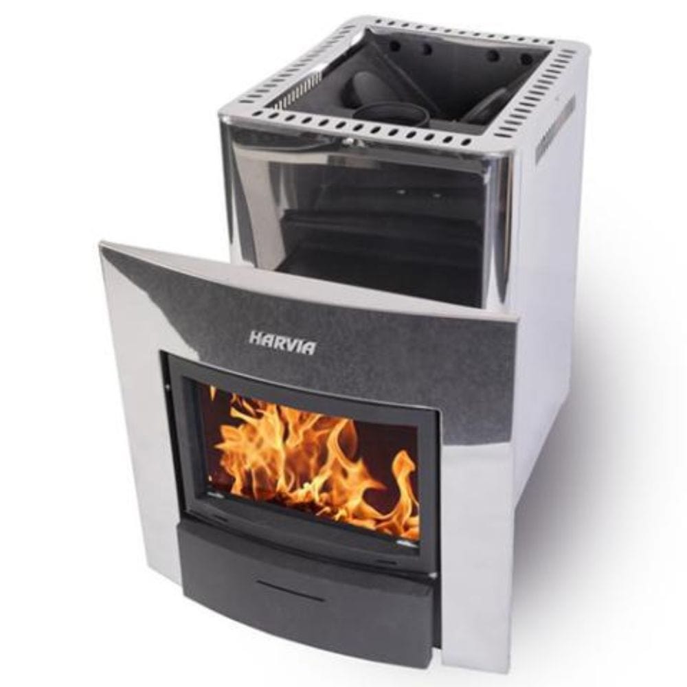 
Harvia Pro Duo Series 24.1kW Wood Sauna Stove
