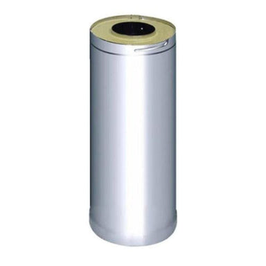 Harvia Sauna Wood Stove Chimney Extension, 500mm, Stainless Steel