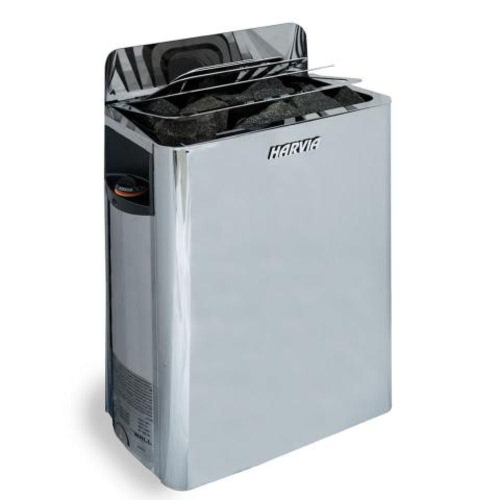 Harvia The Wall Series 6kW Stainless Steel Sauna Heater, 240V 1PH