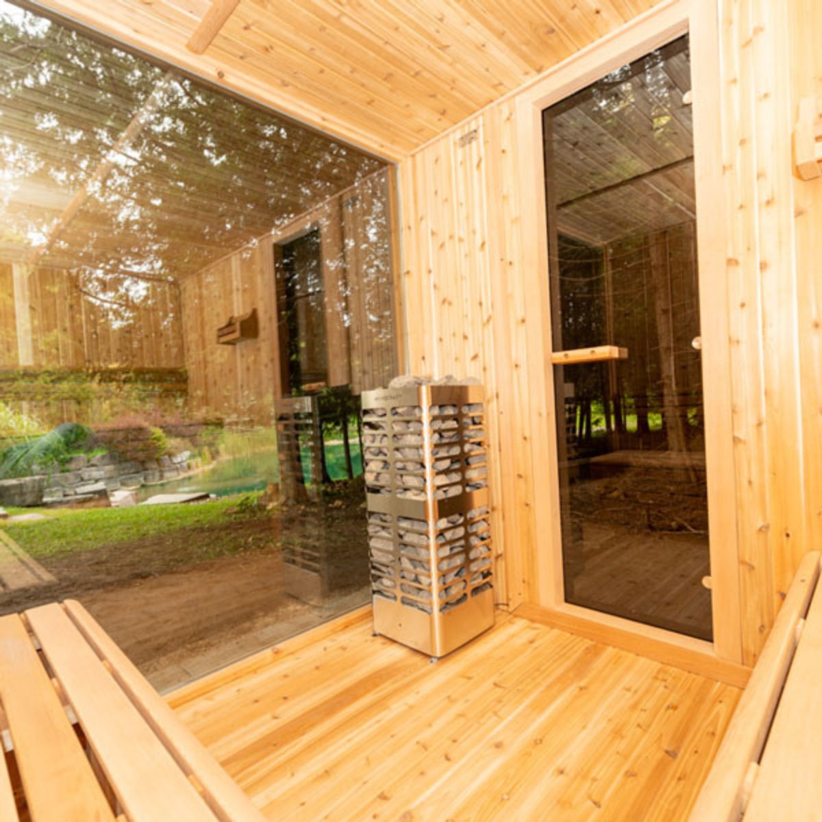 We believe that the longevity of our heaters will continue to shine because our heating elements are protected and the quality of the materials we use in each of our sauna heaters