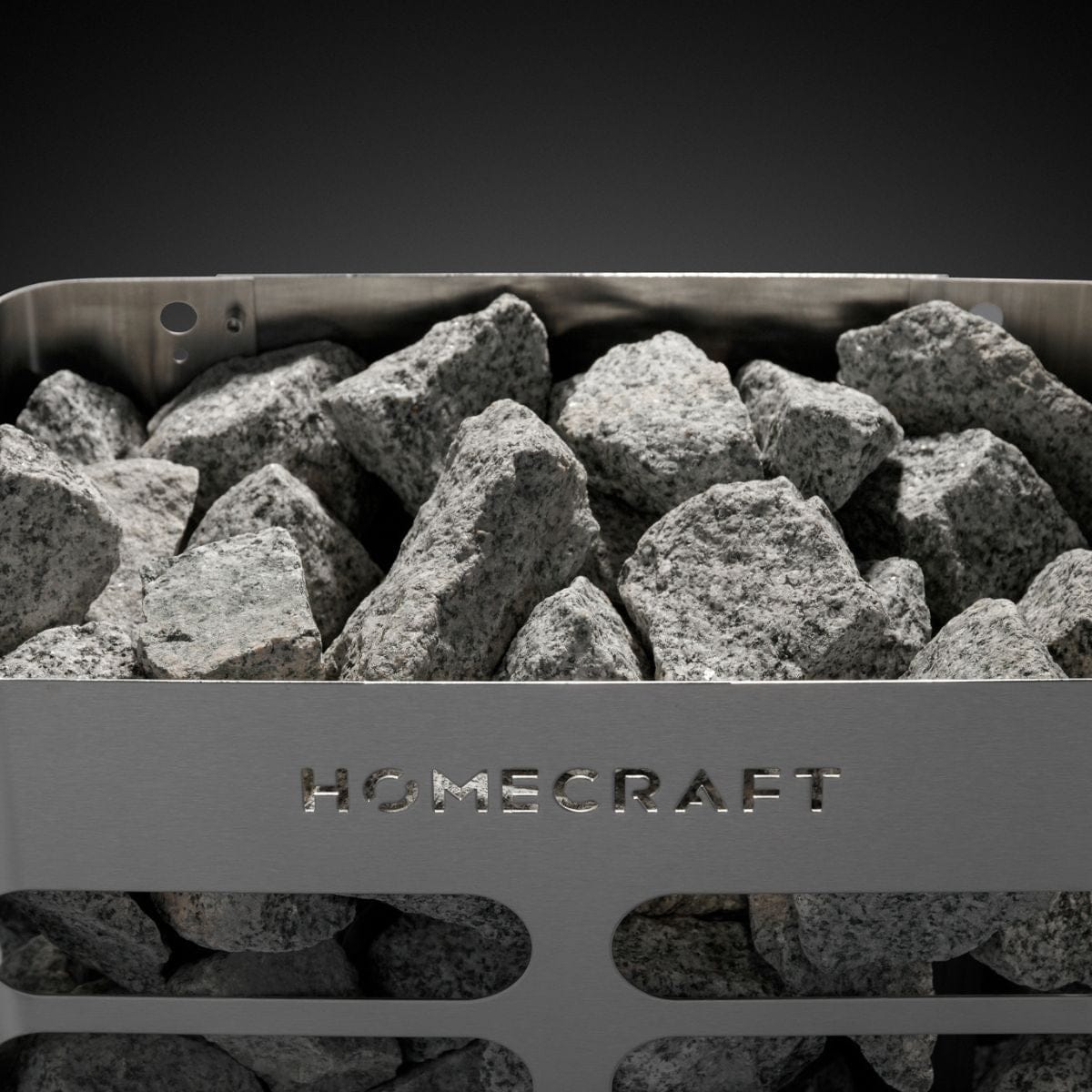 Ensure blasts of “lowly” when users apply water to the hot rocks