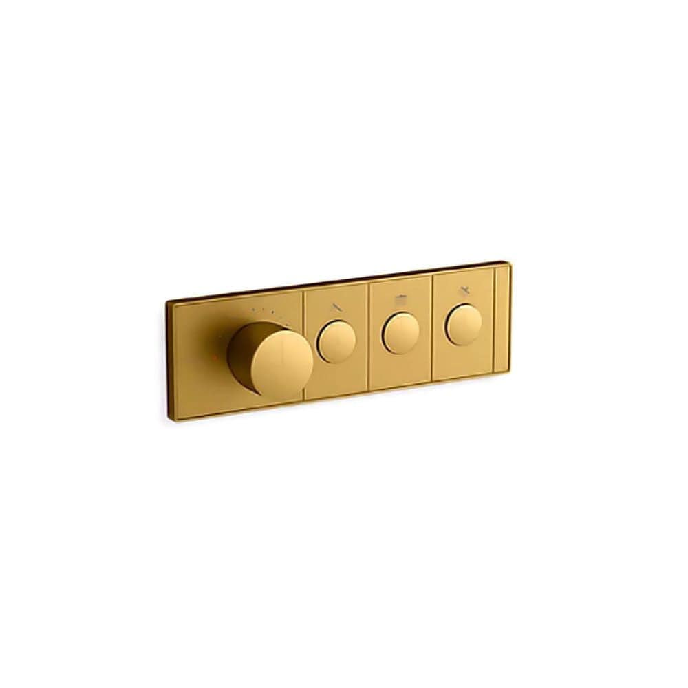 Kohler Anthem, 3-outlet Thermostatic Valve Control Panel