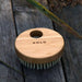 Exfoliate with your round bamboo bath brush effortlessly making use of the hole for more trouble-free use and storage