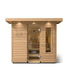 Provides easy access to sauna temperature