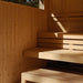 Dual thermostatic control for a safe, consistent, and repeatable sauna session