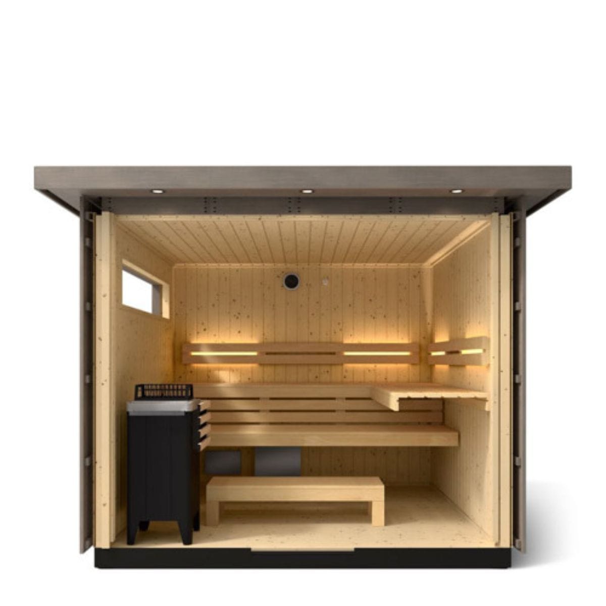 Warm white indirect lighting for a gentle and relaxing atmosphere