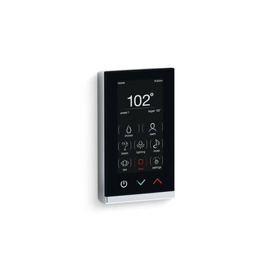 The Kohler® DTV+™ Digital Interface is the central control hub for your DTV+™ showering system