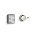 Finished in Polished Nickel for a classic, refined appearance