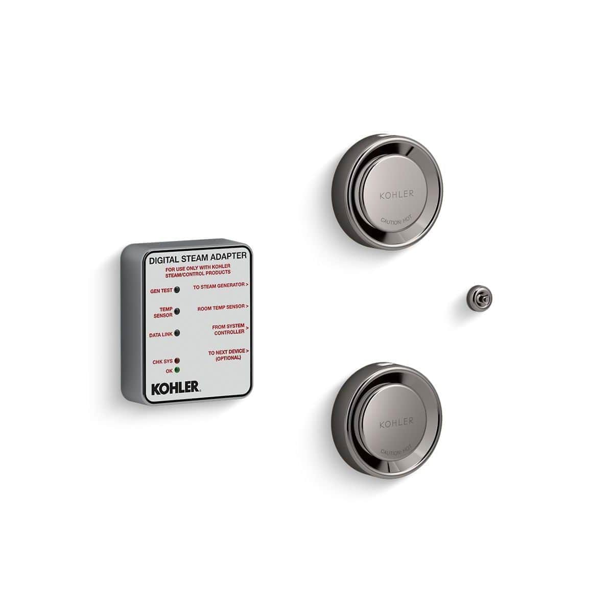 This ensures a spa-like steam experience at home