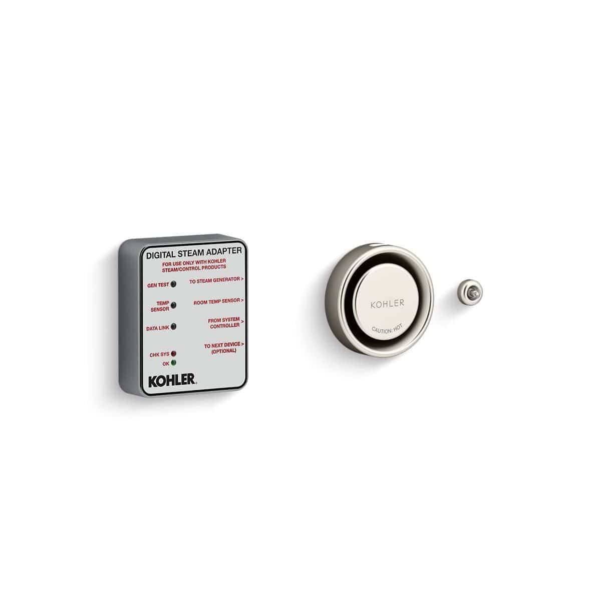 Digital steam adapter kit designed for single-unit integration