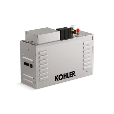 Provides high-capacity steam for a luxurious and consistent spa-like experience