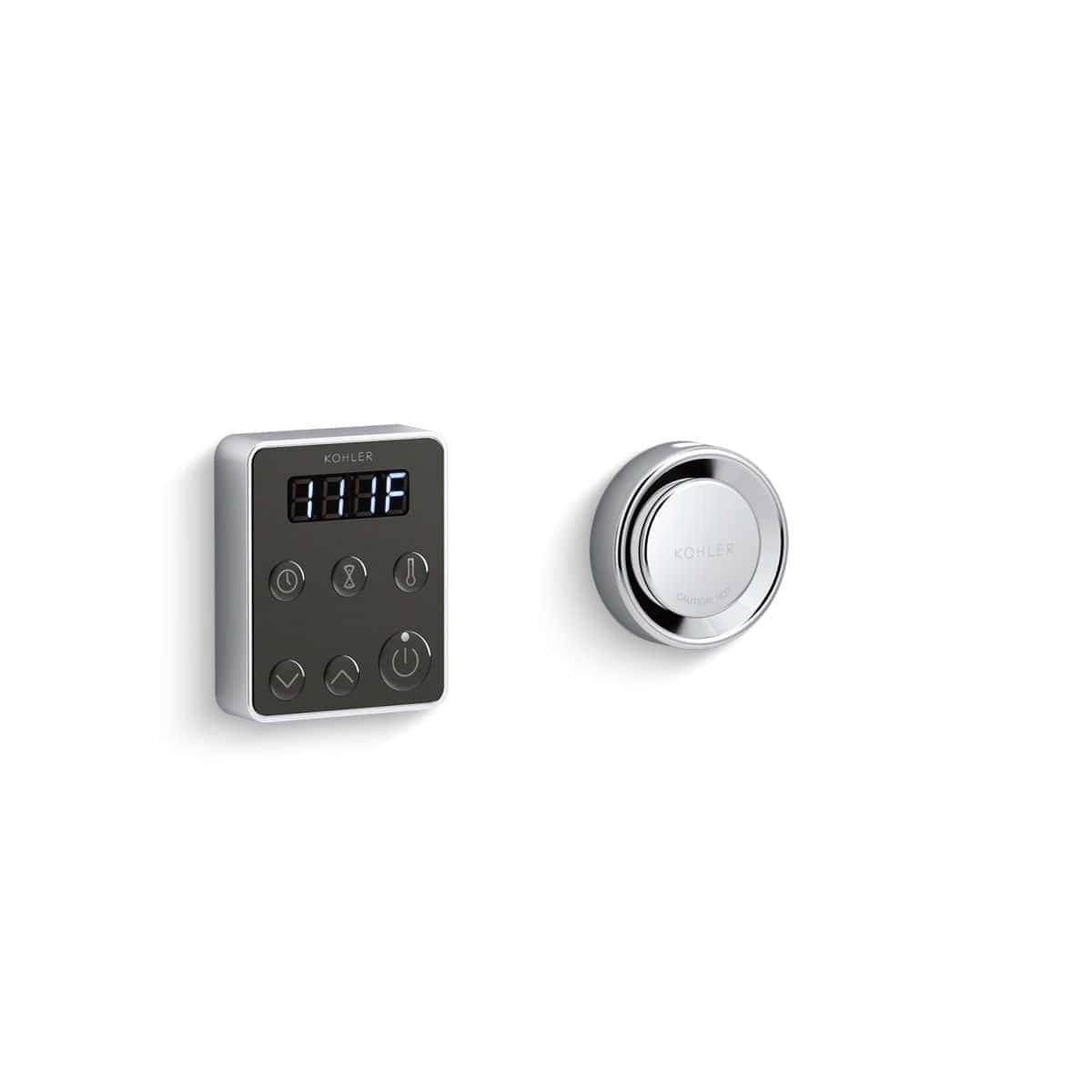 Seamless integration with your Invigoration™ steam system, delivering both style and functionality