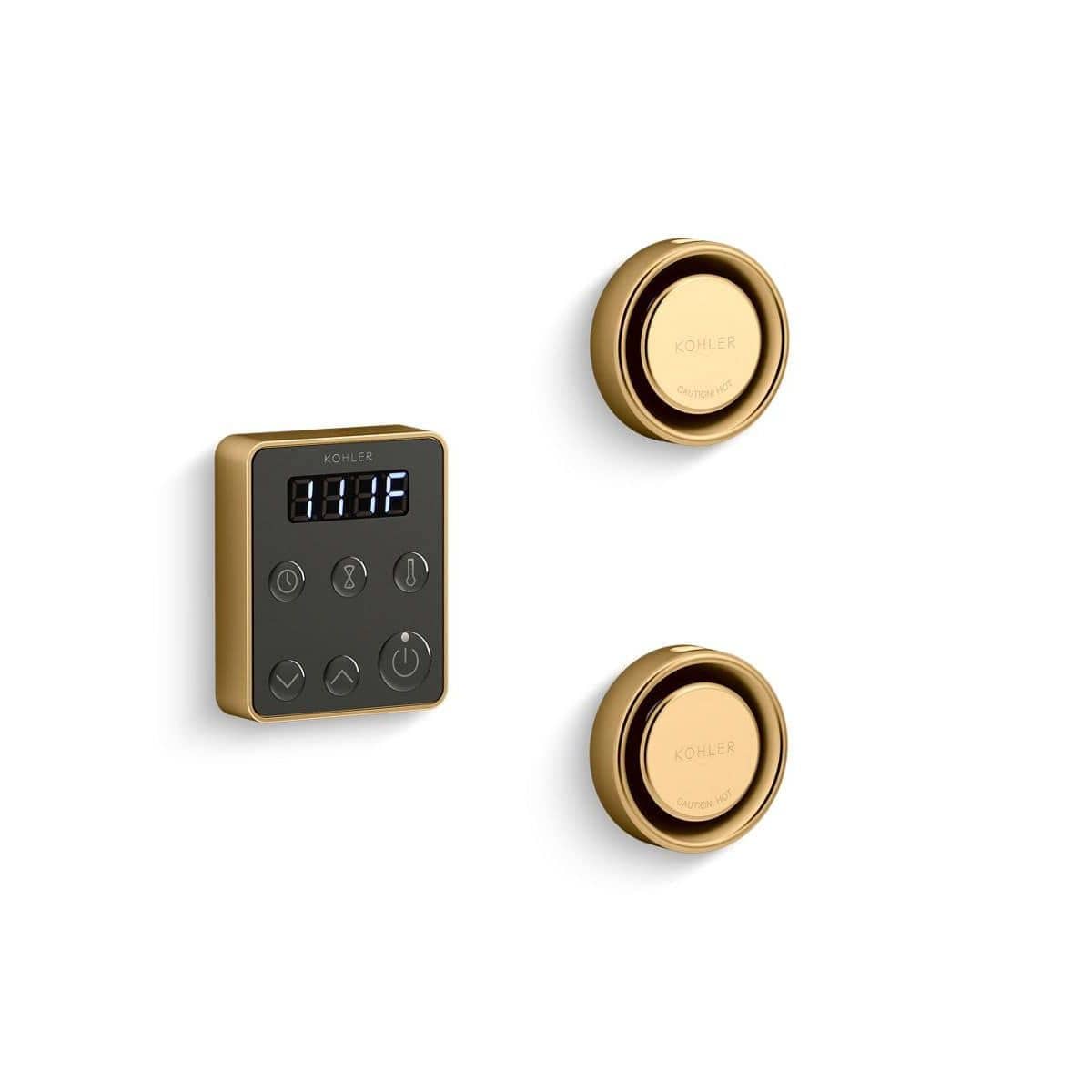 Elegant Vibrant Brushed Moderne Brass finish enhances style