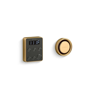 The Kohler® Invigoration™ Control Kit, Single offers precise control and seamless integration for your steam shower system