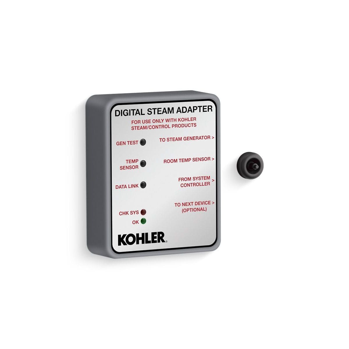 Digital steam adapter designed for single control systems