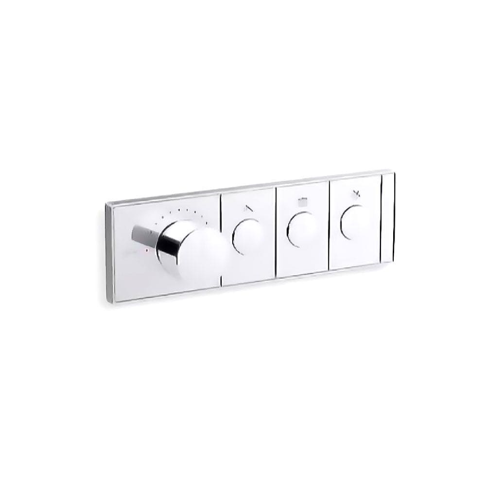 Kohler Anthem, 3-outlet Thermostatic Valve Control Panel