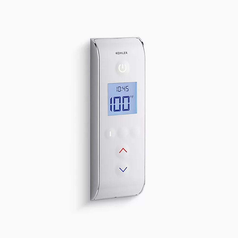 Kohler DTV Prompt, 3-Outlet White Digital Interface with Eco-mode Diverter