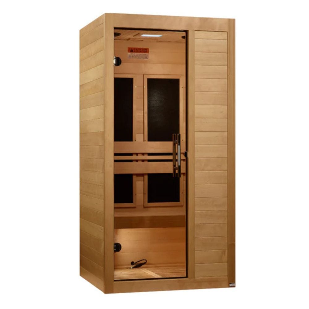 Golden Designs Maxxus S-Line 1 Person Low EMF FAR IR Sauna