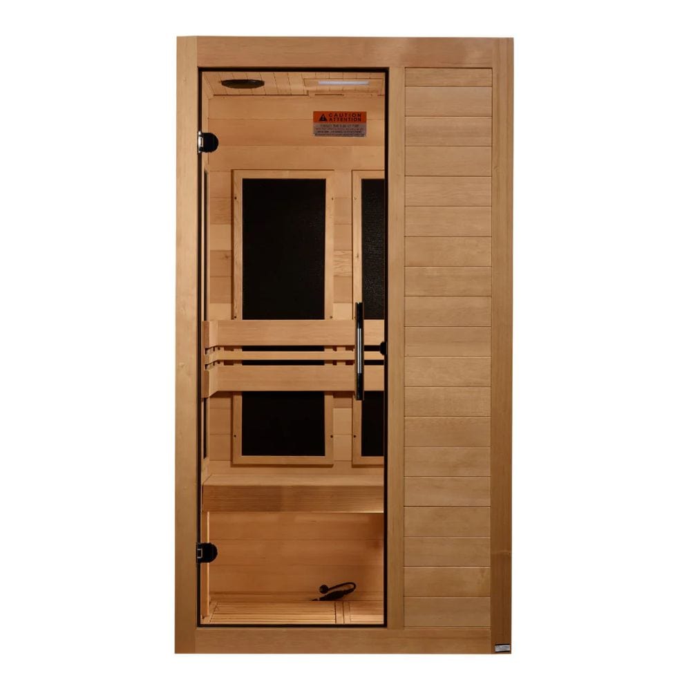Golden Designs Maxxus S-Line 1 Person Low EMF FAR IR Sauna