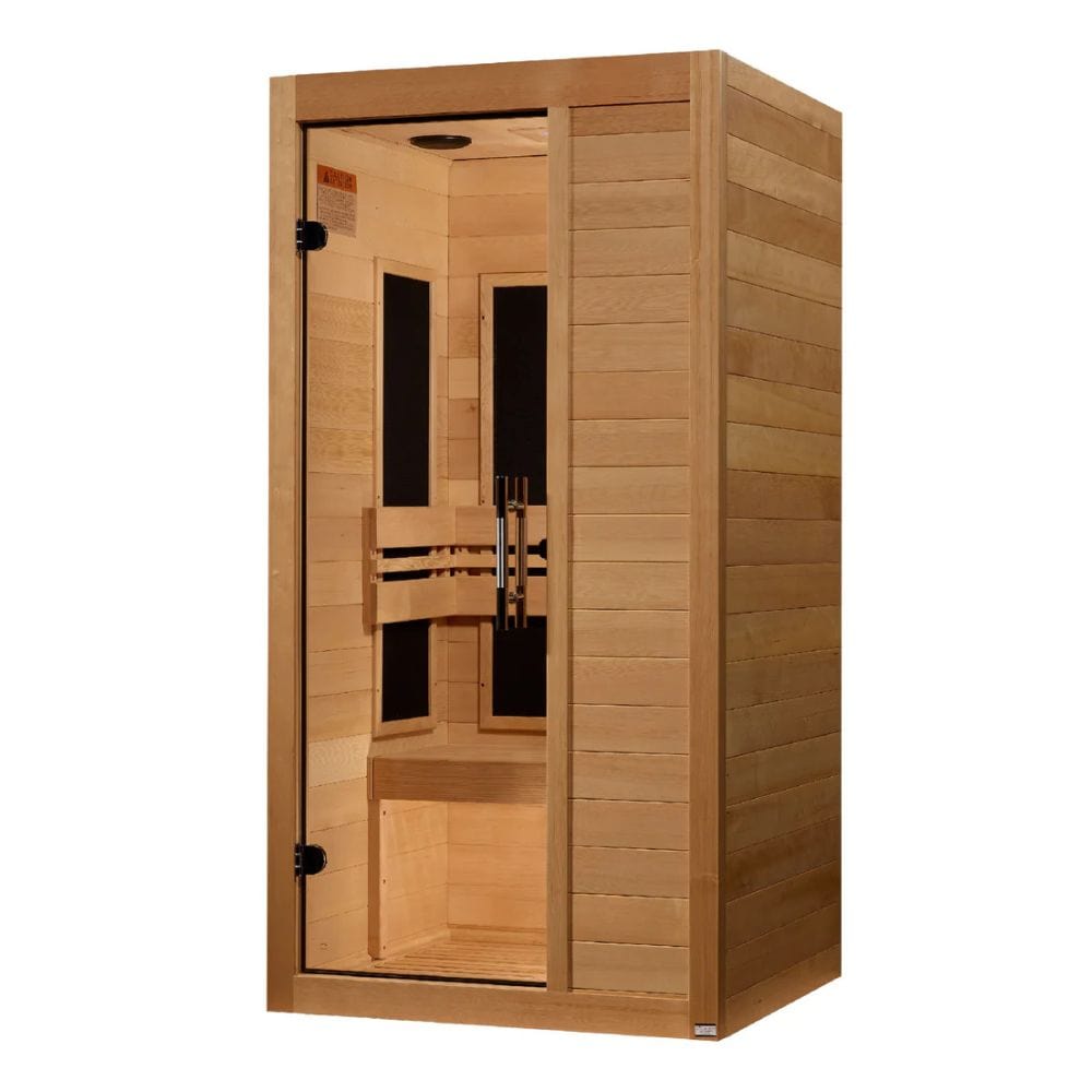 Golden Designs Maxxus S-Line 1 Person Low EMF FAR IR Sauna