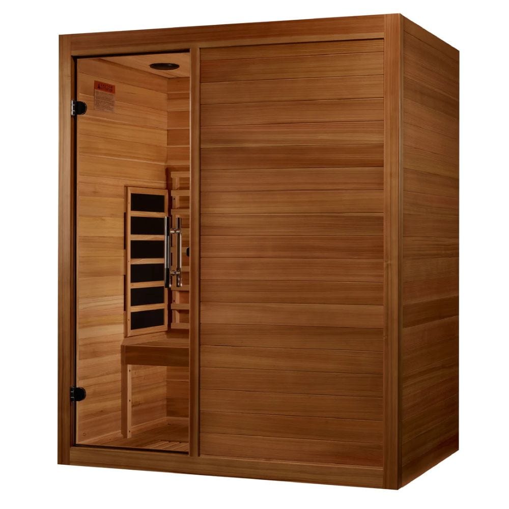 Golden Designs Maxxus "S-Line" 3 Person Full Spectrum IR Sauna