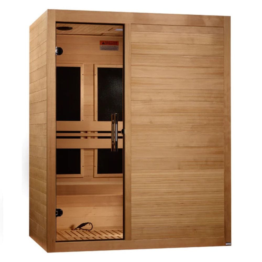 Golden Designs Maxxus S-Line 3 Person Ultra Low EMF FAR IR Sauna