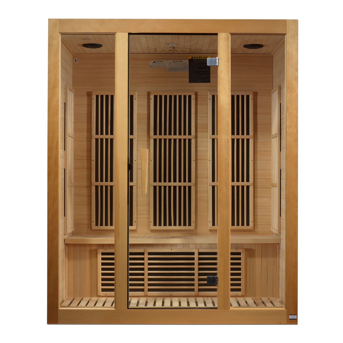 Maxxus "Bellevue" 3-Person Near Zero EMF FAR Infrared Sauna