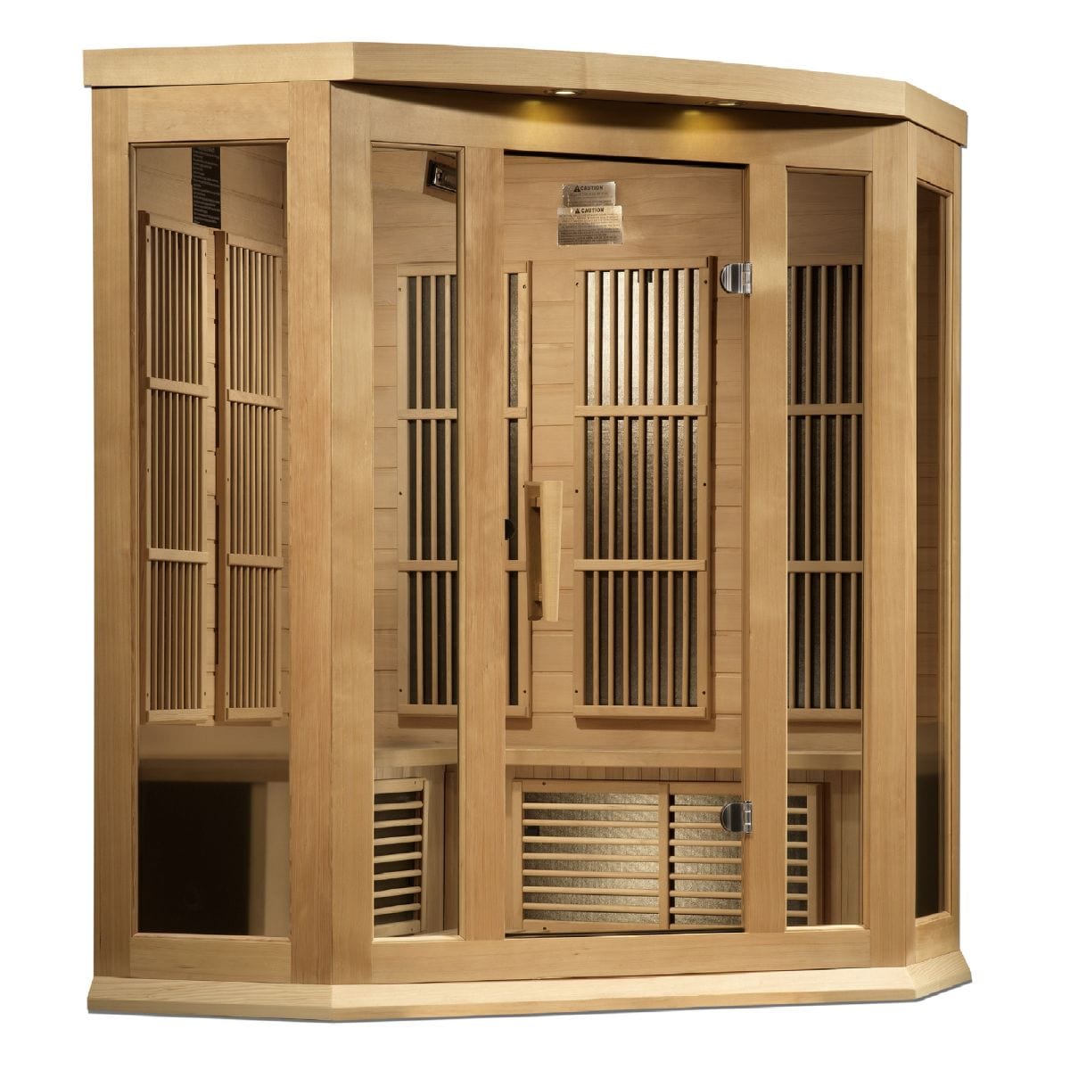 Features 2 full-length side windows