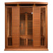 The Maxxus 4-Person Low EMF FAR Canadian Red Cedar Infrared Sauna