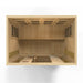 This sauna comes with a 5-year warranty