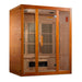 With Natural hemlock wood construction