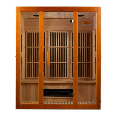 Introducing the Maxxus "Alpine" Dual Tech 3-person Low EMF FAR Infrared Sauna