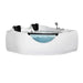 Mesa 2 Person Whirlpool Tub 60" x 60" x 28" Jetted Tub