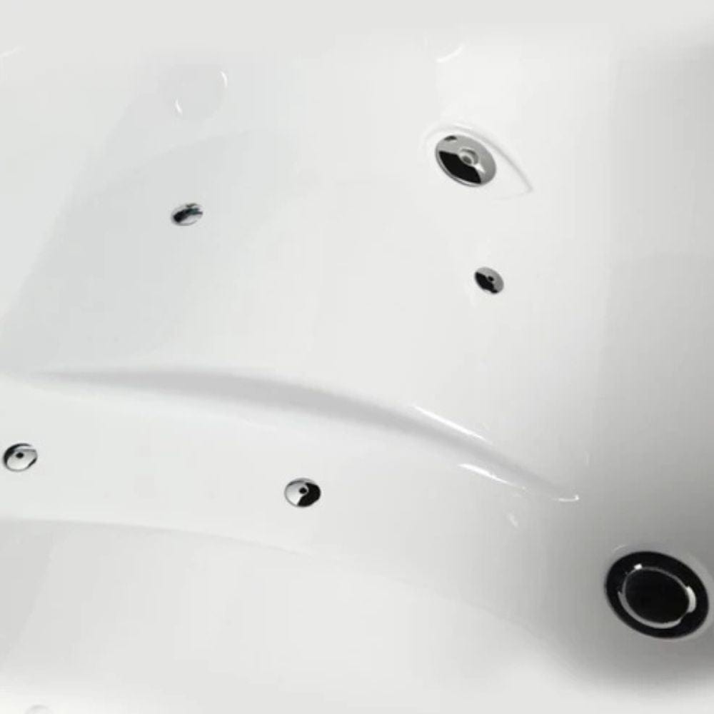 Mesa 2 Person Whirlpool Tub 60" x 60" x 28" Jetted Tub