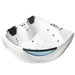 Mesa 2 Person Whirlpool Tub 60" x 60" x 28" Jetted Tub