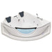 Mesa 2 Person Whirlpool Tub 60" x 60" x 28" Jetted Tub