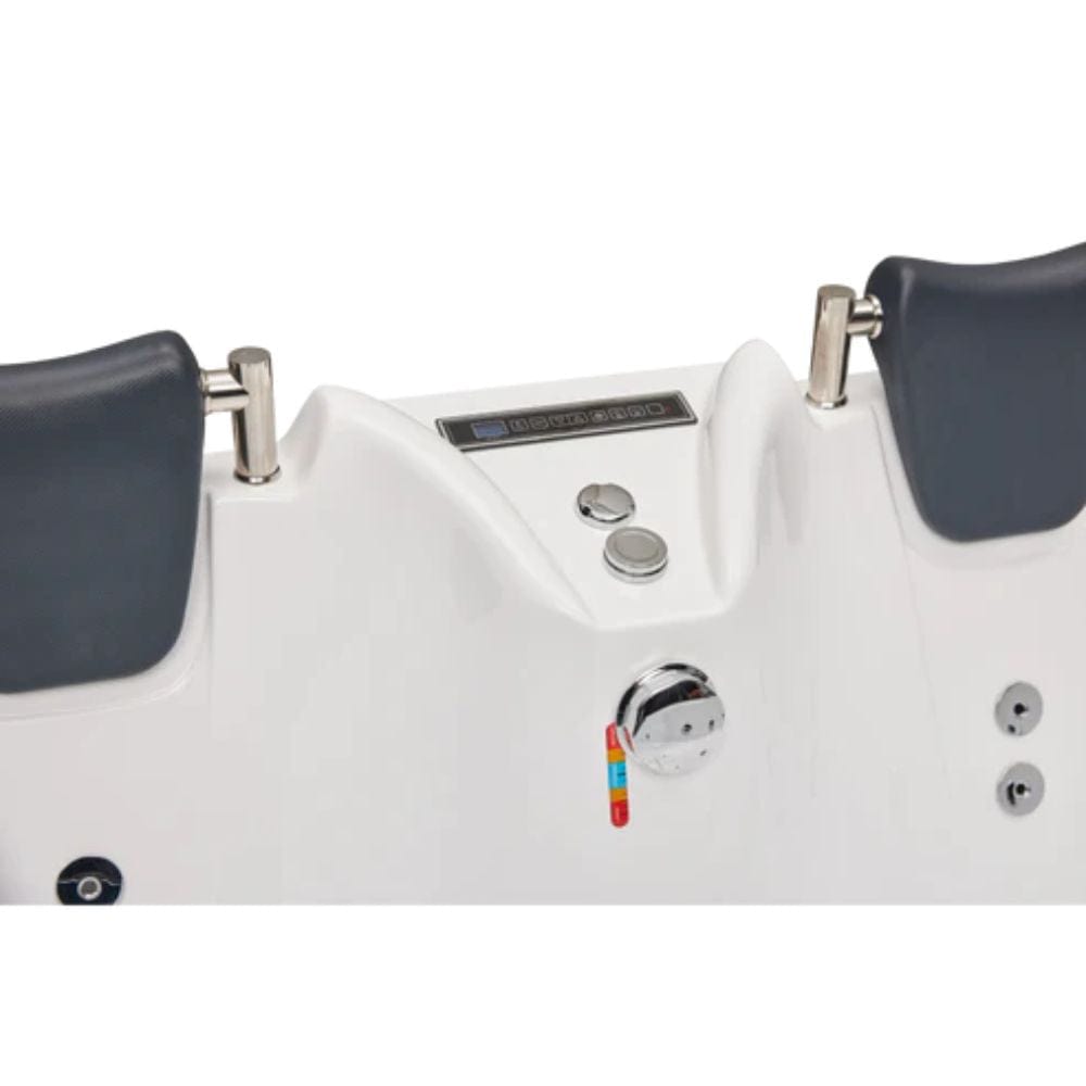 Mesa 2 Person Whirlpool Tub 60" x 60" x 28" Jetted Tub
