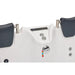 Mesa 2 Person Whirlpool Tub 60" x 60" x 28" Jetted Tub