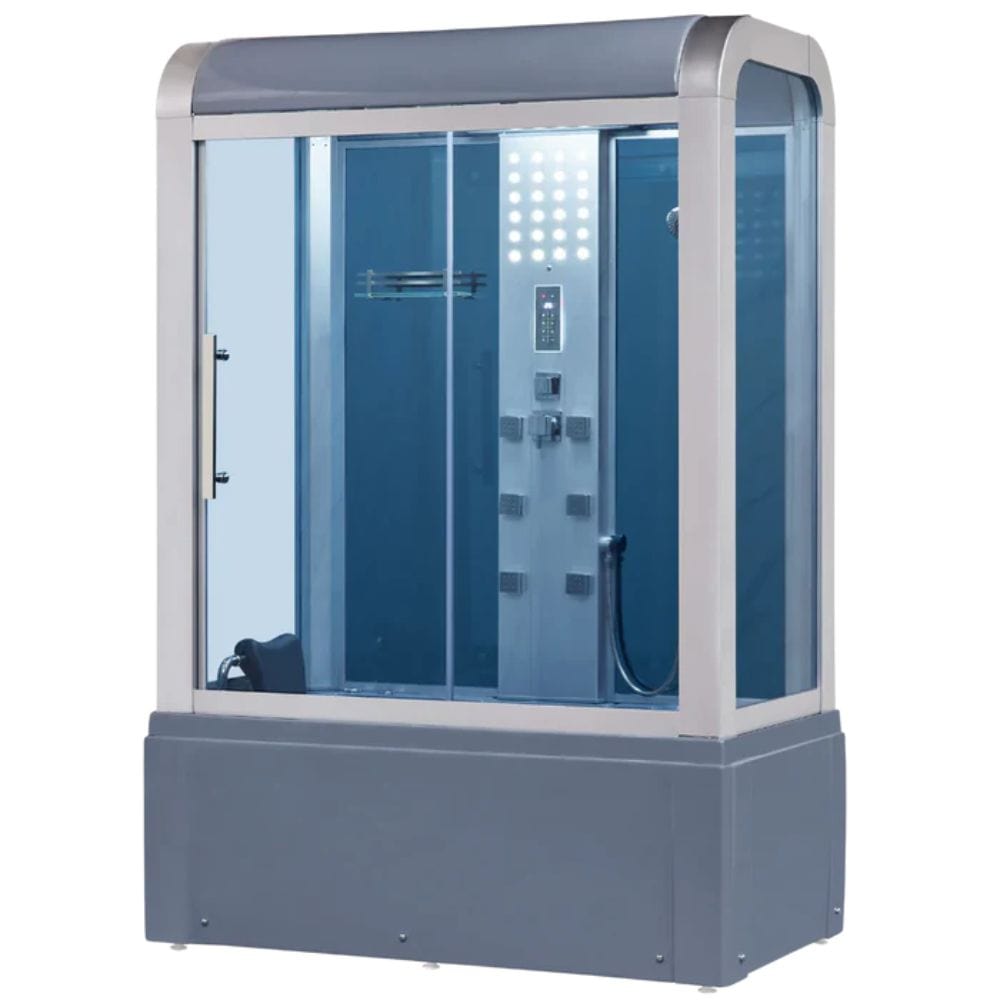 Mesa 59" Yukon Steam Shower With Jetted Tub