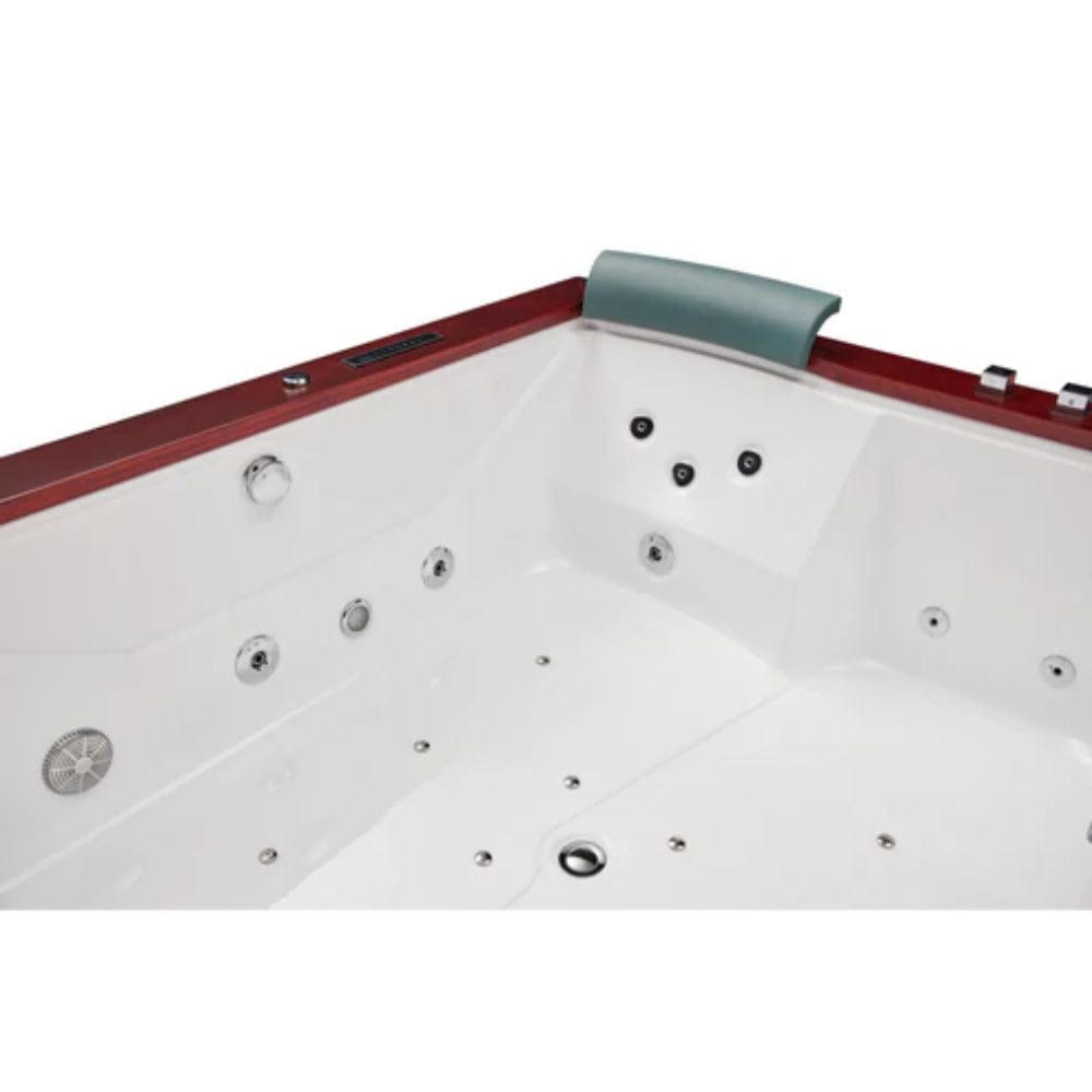 Mesa 71"x60" Combination Air/Whirlpool Bathtub, Jetted Tub