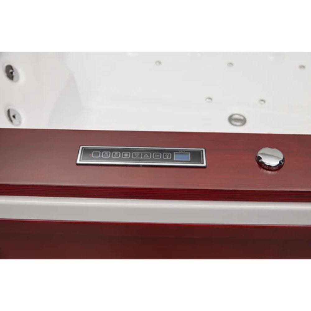 Mesa 71"x60" Combination Air/Whirlpool Bathtub, Jetted Tub