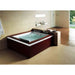 Mesa 71"x60" Combination Air/Whirlpool Bathtub, Jetted Tub