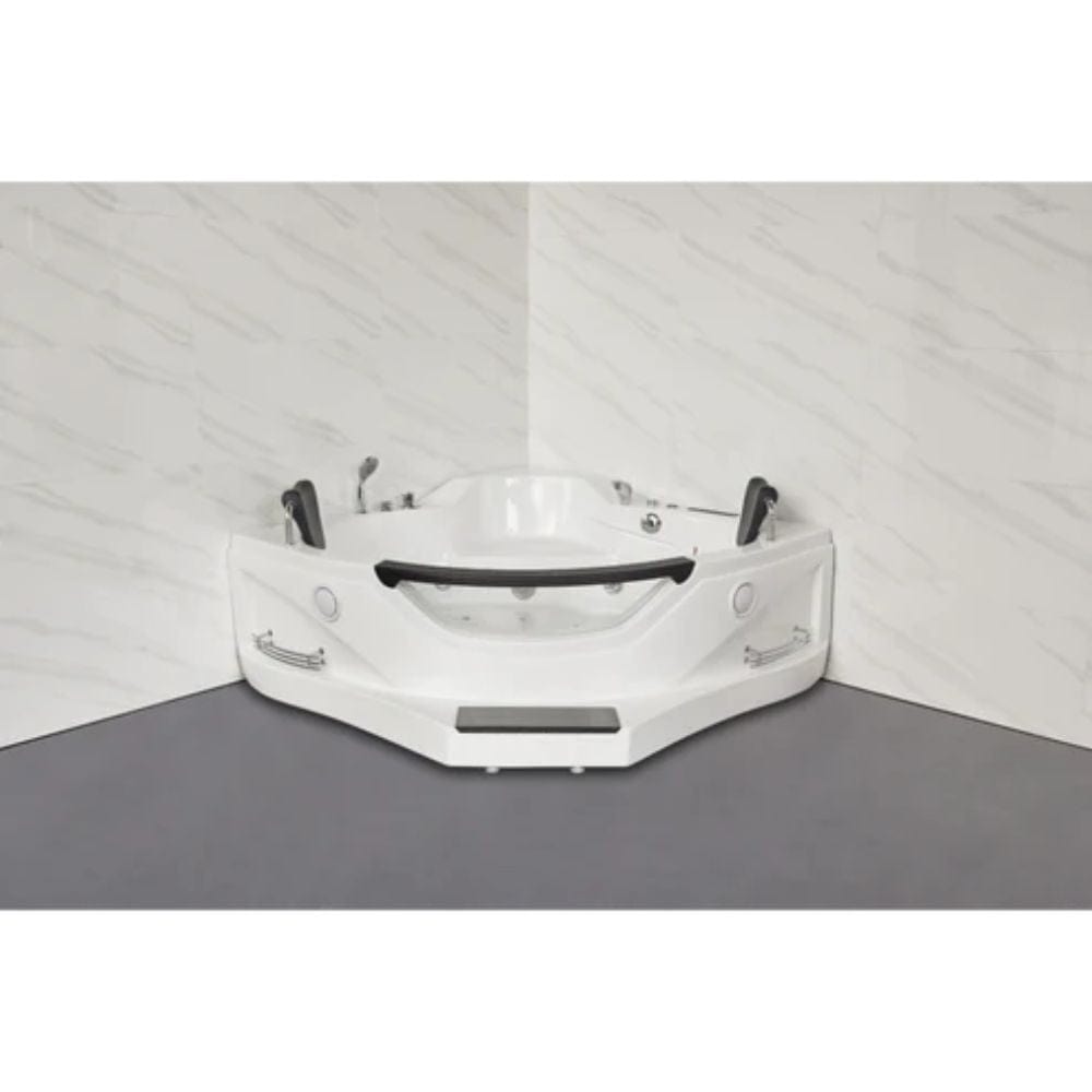 Mesa Whirlpool Air 2 Person Corner Tub 59"L x 59"W x 25"H Jetted Tub